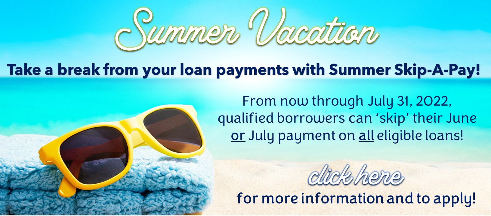 news and promotions website summer skip a pay